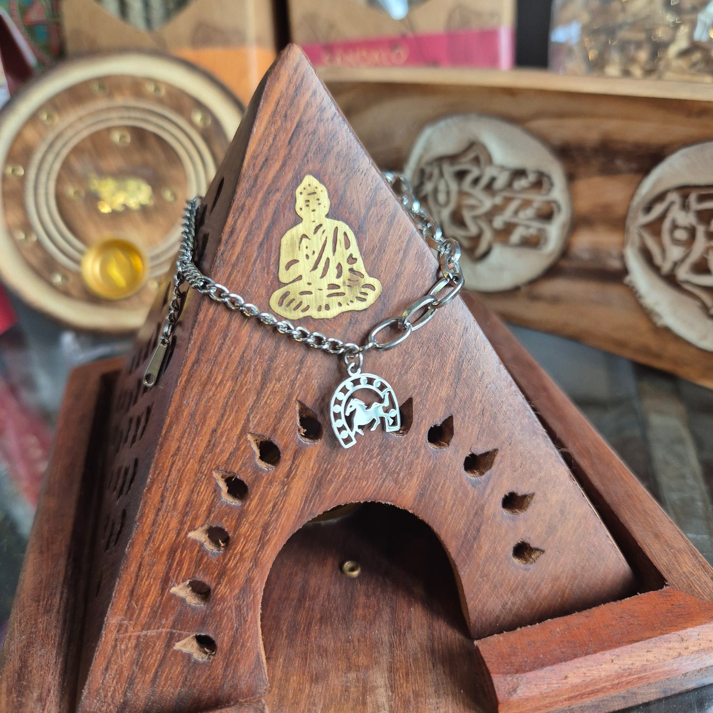 Bracelet Fer a Cheval et Cheval