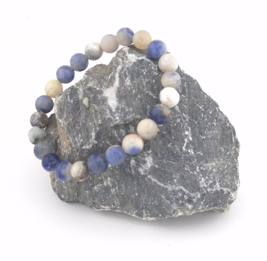 Bracelet Pierre de Bleu Spot Jasper