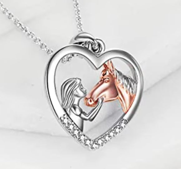 Pendentif Couer de Cheval