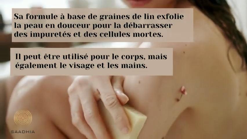 Saadhia Savon Végétal Exfoliant à l’huile de Nigelle 100g - SHOPHORSE