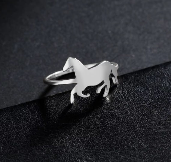 Bague Cheval en Inox - Zenencens