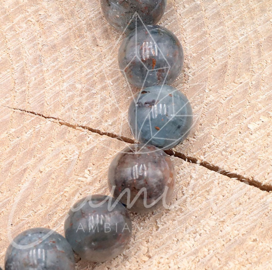 Bracelet Cyanit Bleu Naturelle Fonce AB 10mm