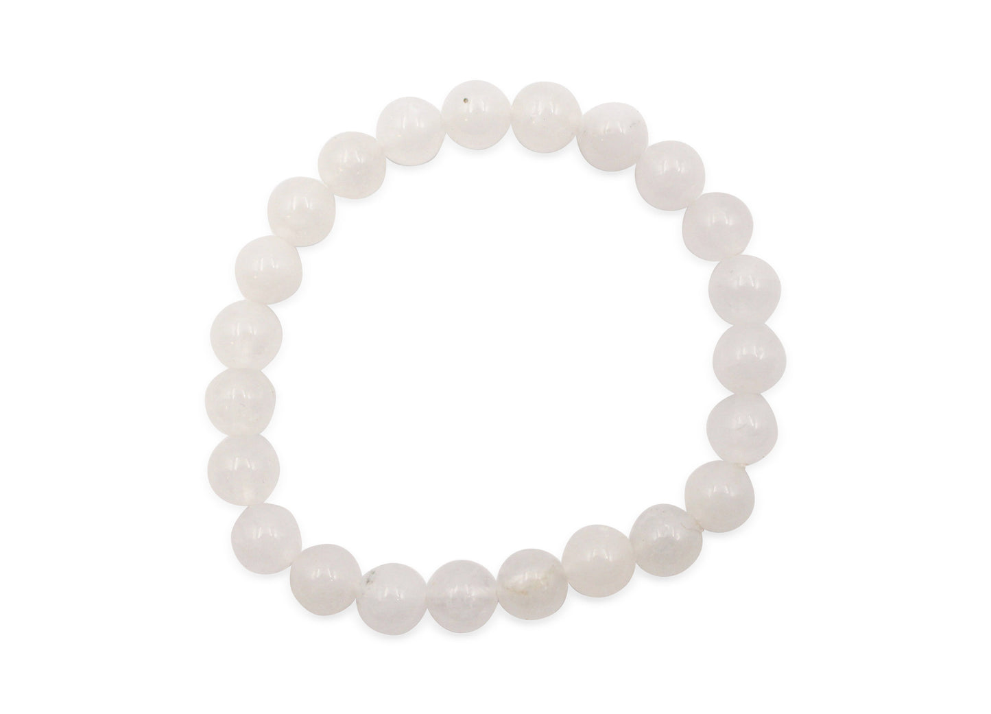 Bracelet Pierre de Jade Blanc