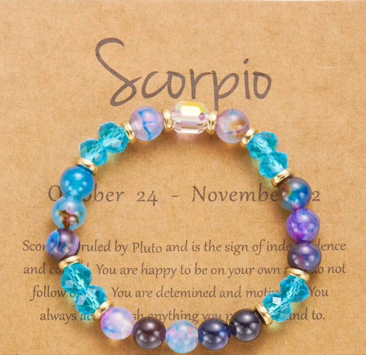 Bracelets Zodiaque Pierres Naturelles et Crystaux