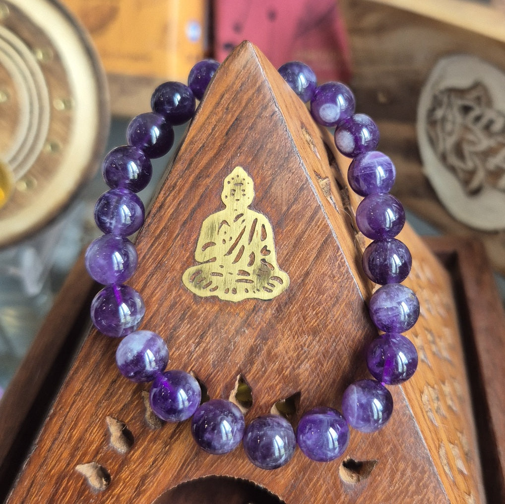 Bracelet en Pierre Amethyste Dream