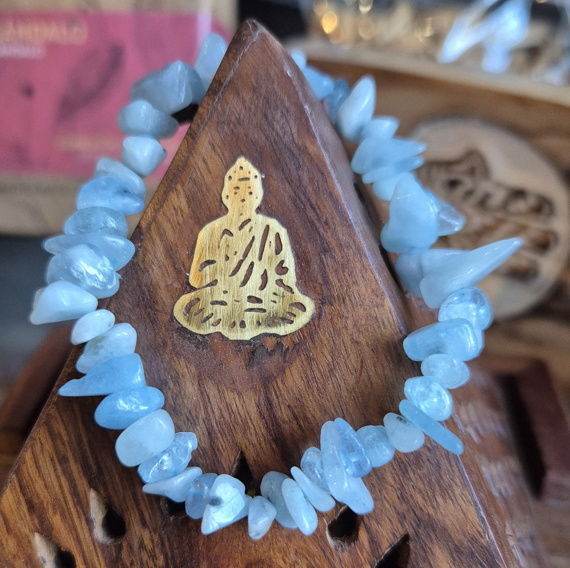 Bracelet Baroque Aigue-Marine