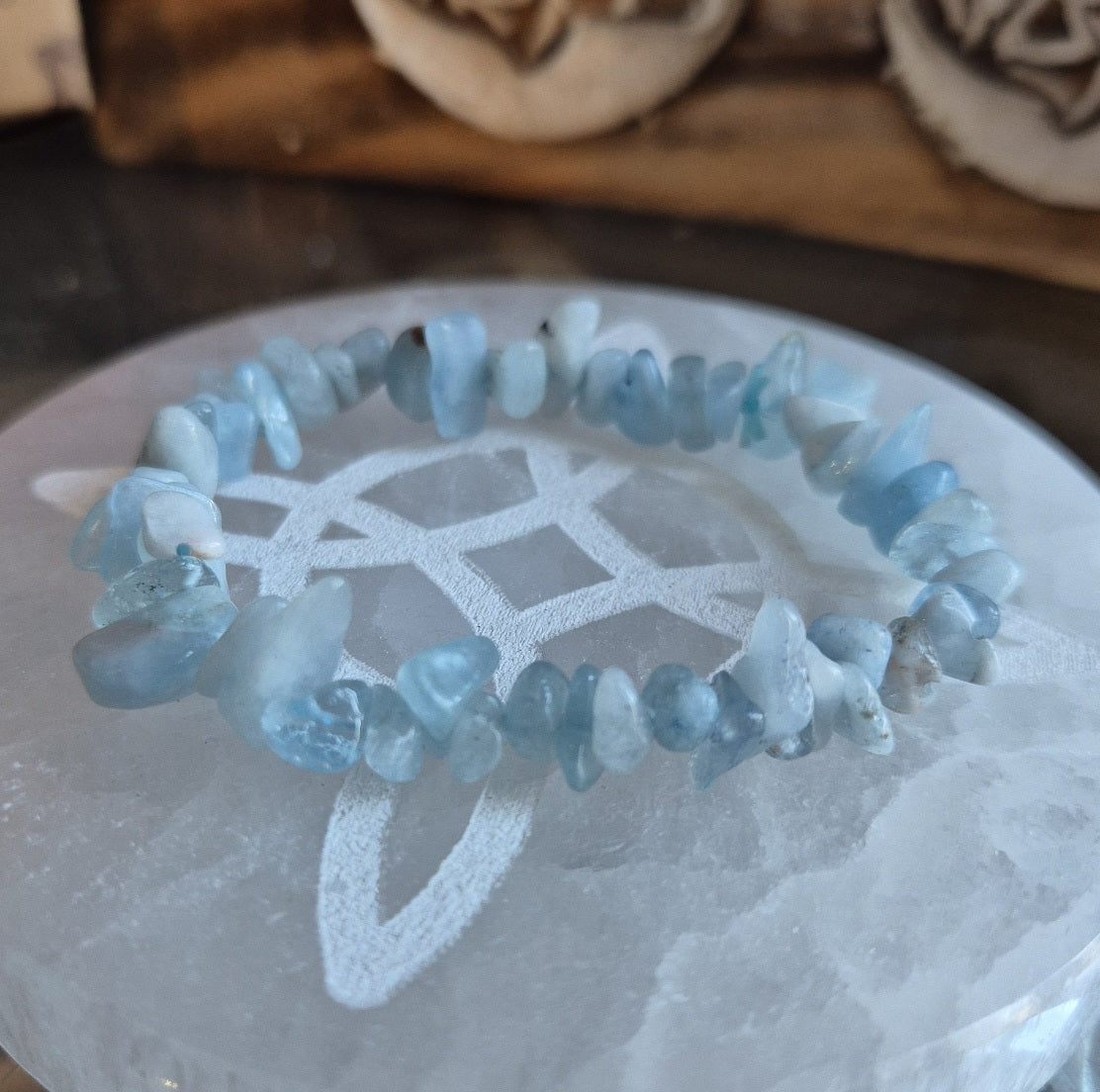 Bracelet Baroque Aigue-Marine