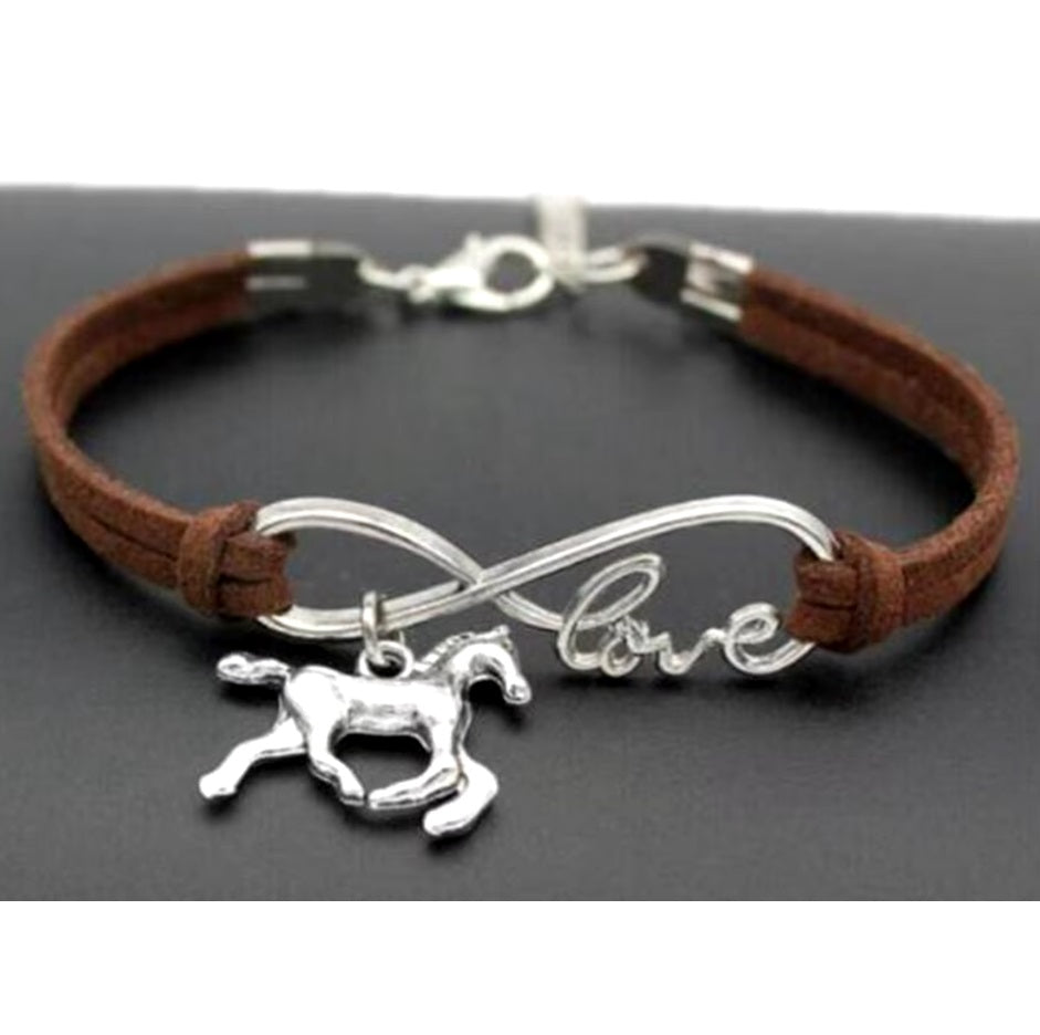 Bracelet Cheval, Infinity & Love