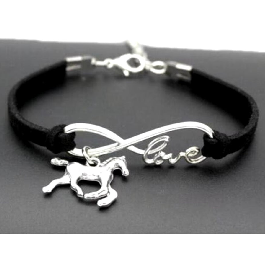 Bracelet Cheval, Infinity & Love