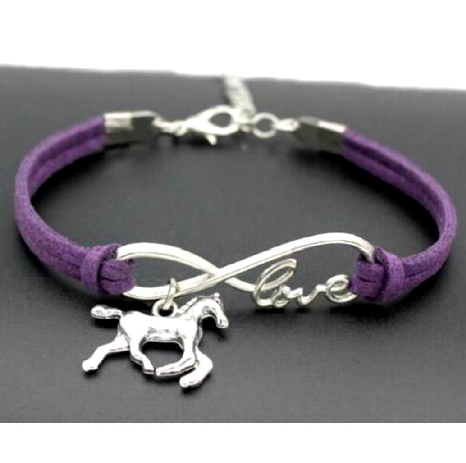 Bracelet Cheval, Infinity & Love