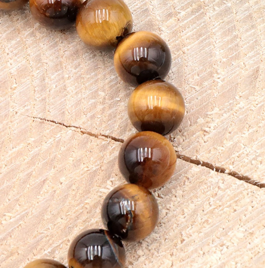 Bracelet Oeil de Tigre A 8mm