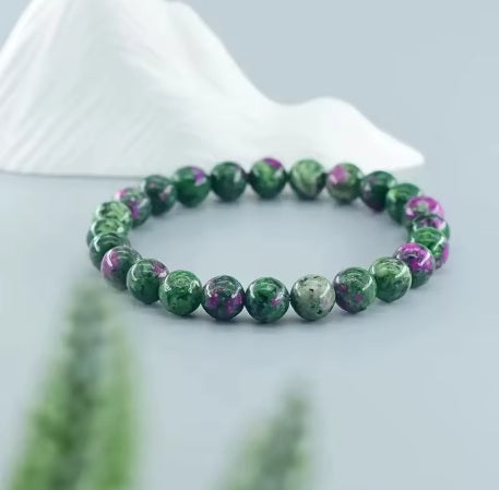 Bracelet Pierre d'Epidote