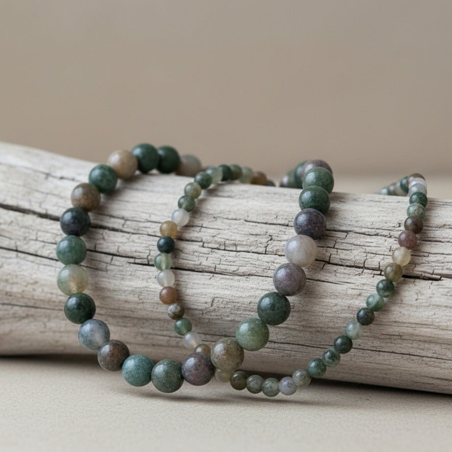 Bracelet Pierre de Indian Agate - Zenencens