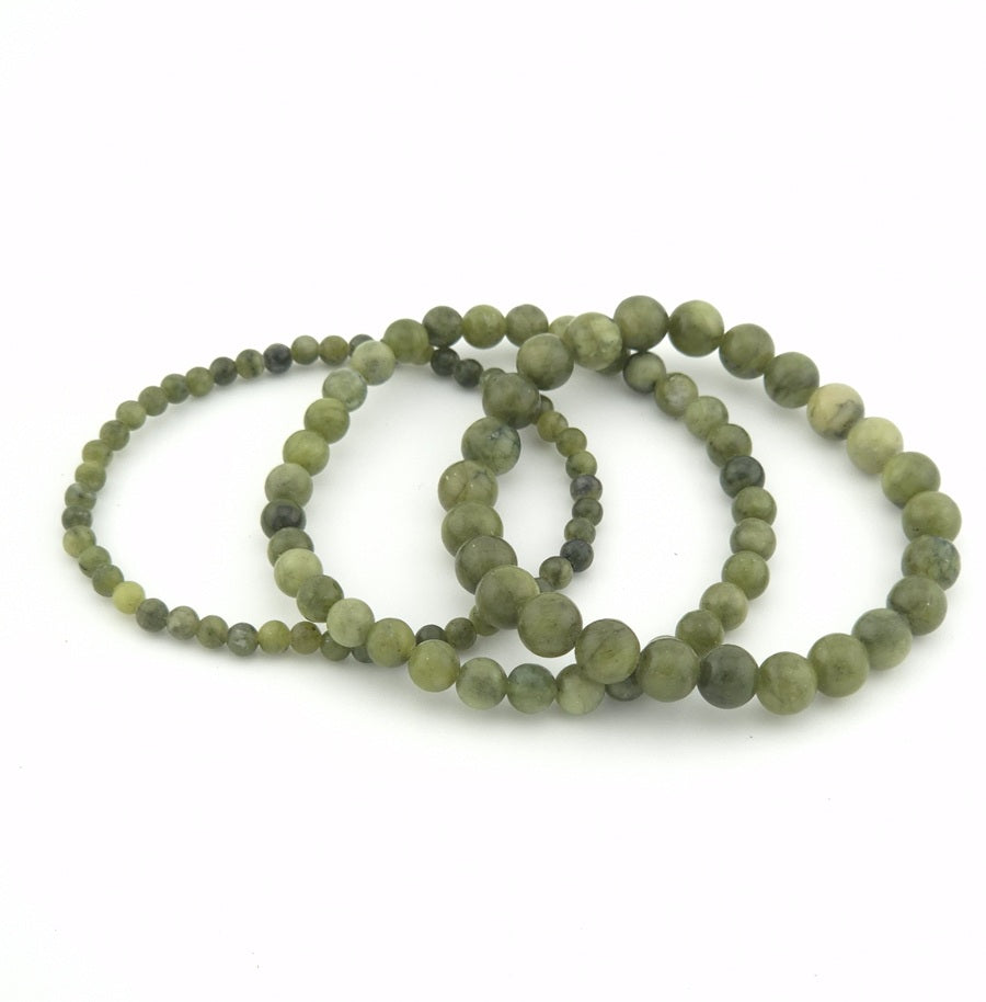Bracelet Pierre de Jade Vert