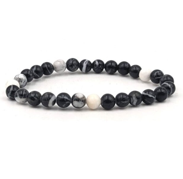 Bracelet Pierre de Zebre