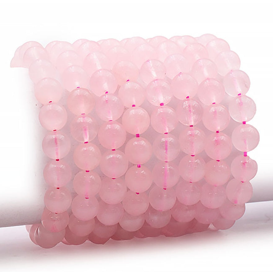 Bracelet Rose Quartz AA - Amour et Harmonie