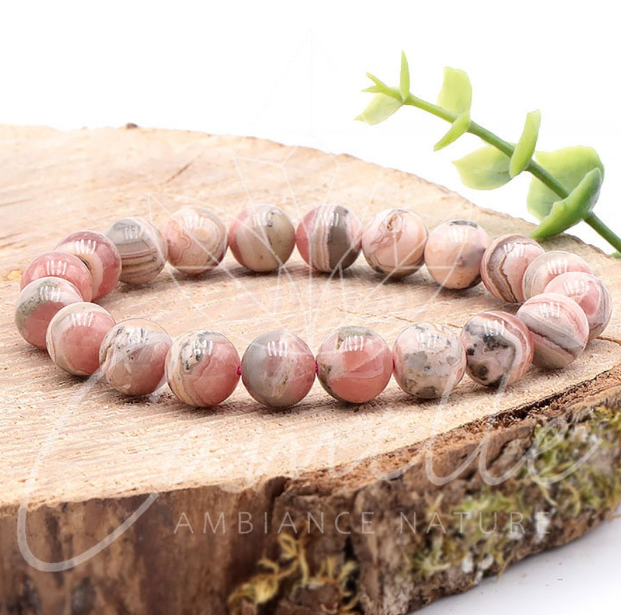 Bracelet Rhodochrosite Argentine A+