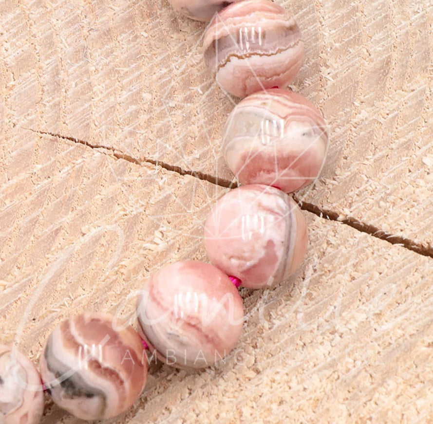 Bracelet Rhodochrosite Argentine A+
