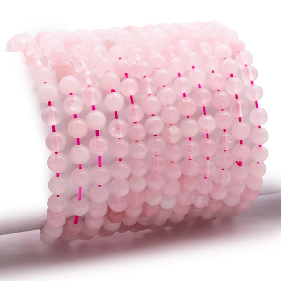Bracelet Rose Quartz A+ - Amour et Harmonie