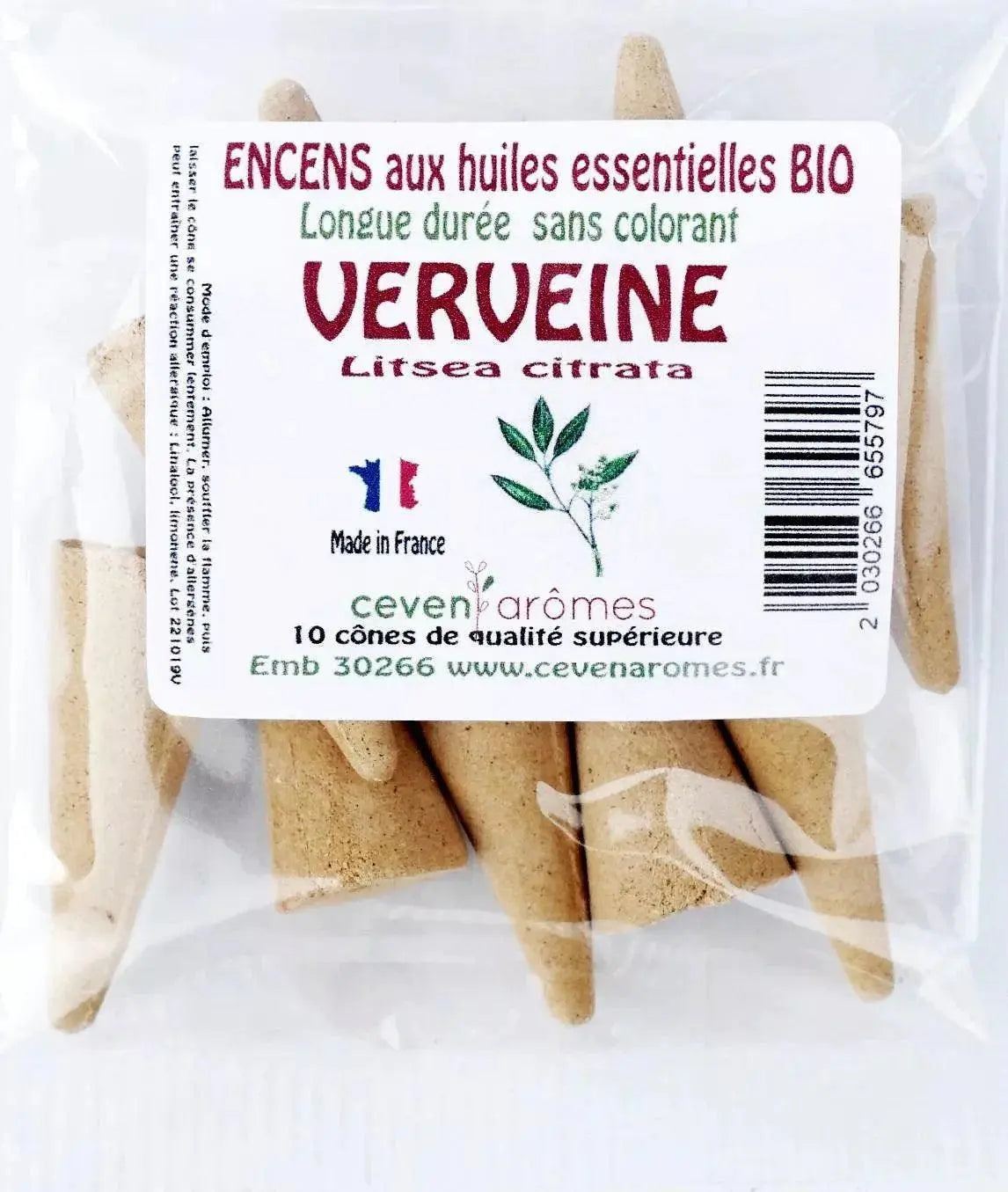 Ceven Aromes Cones d'Encens - SHOPHORSE