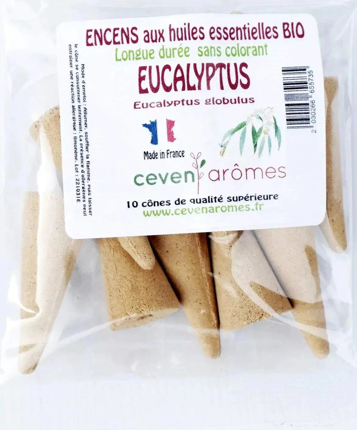 Ceven Aromes Cones d'Encens - SHOPHORSE