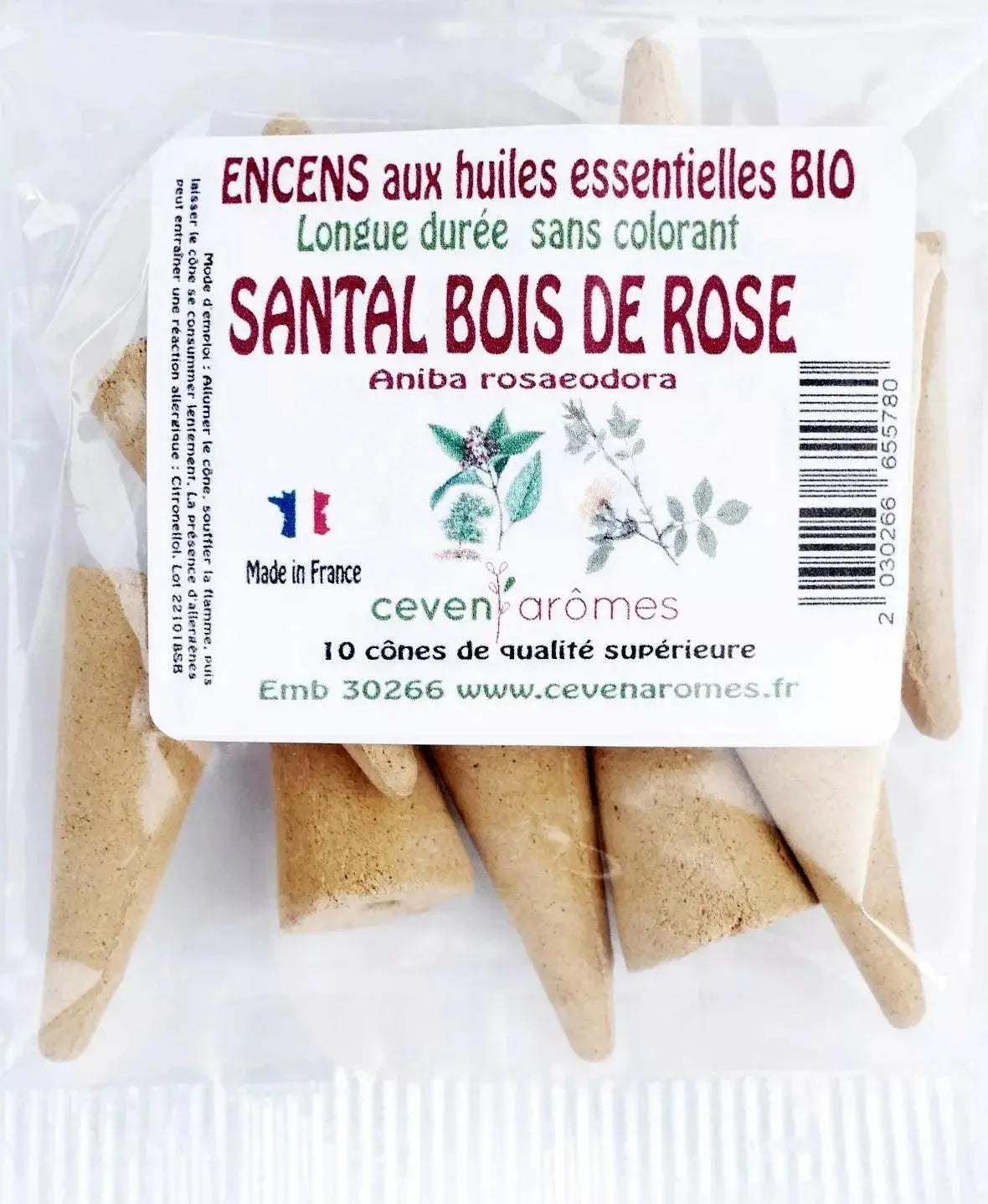 Ceven Aromes Cones d'Encens - SHOPHORSE