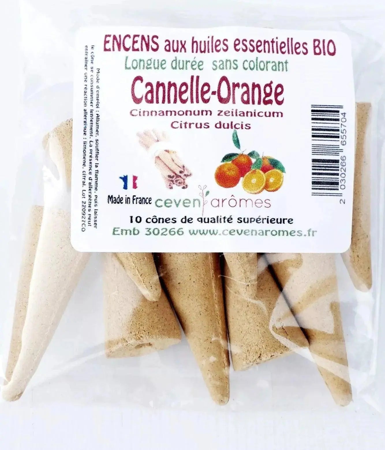 Ceven Aromes Cones d'Encens - SHOPHORSE