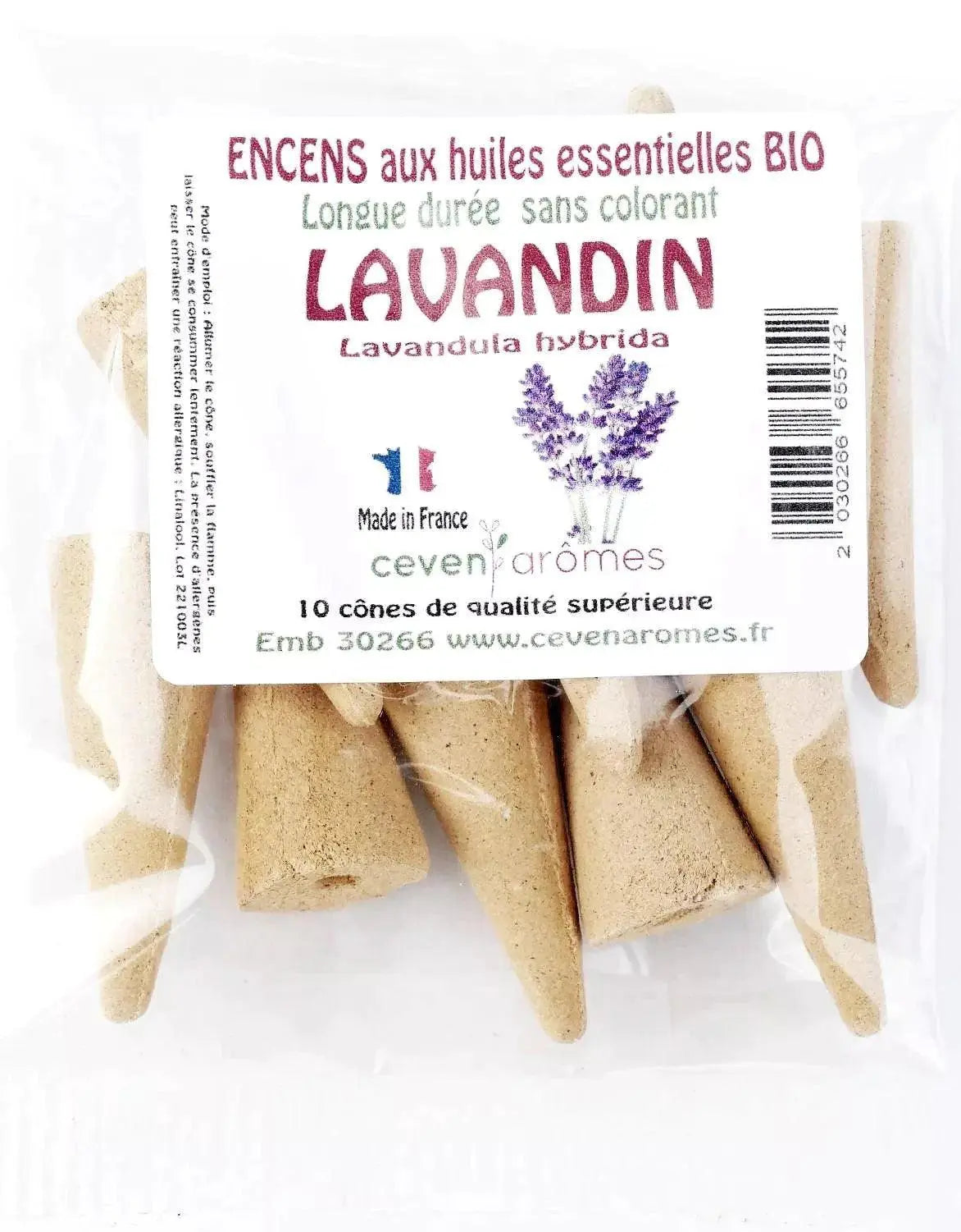 Ceven Aromes Cones d'Encens - SHOPHORSE