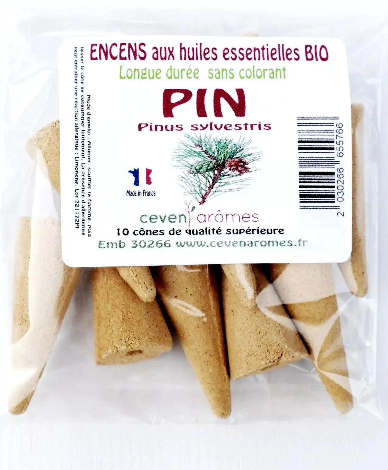 Ceven Aromes Cones d'Encens - SHOPHORSE
