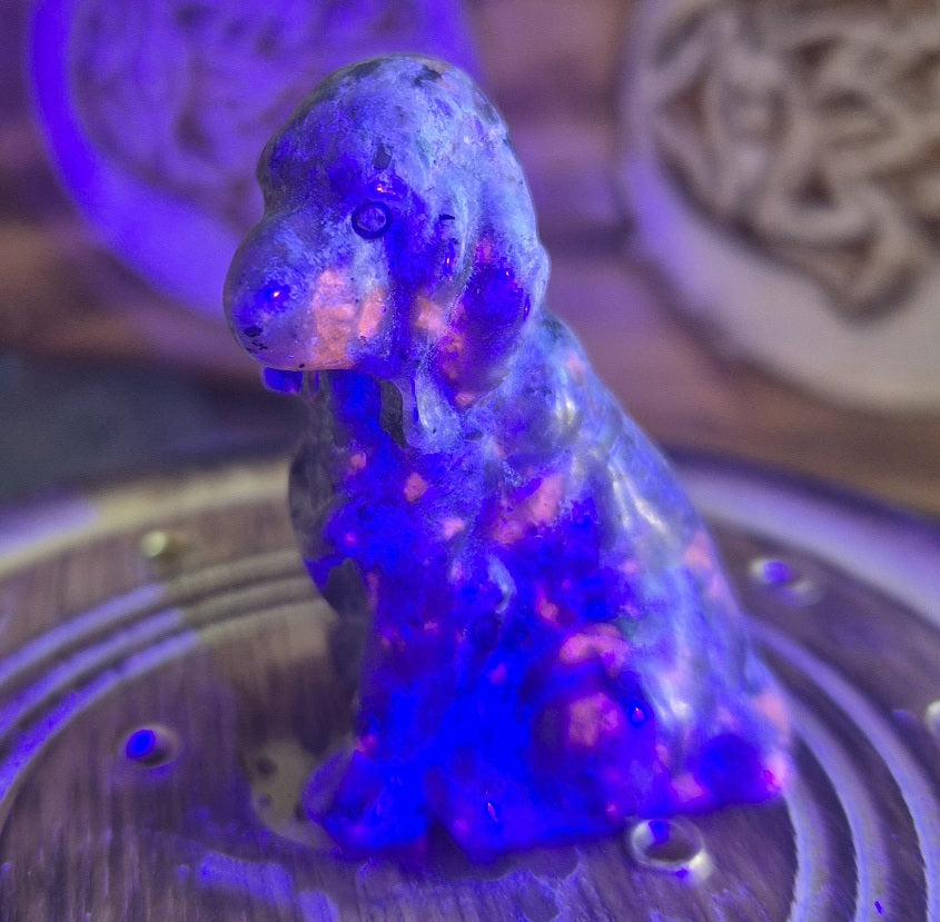 Figurine Labrador en Yooperlite