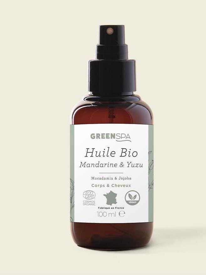 Green Spa Huile Bio Mandarine et Yuzu - 100ml - SHOPHORSE