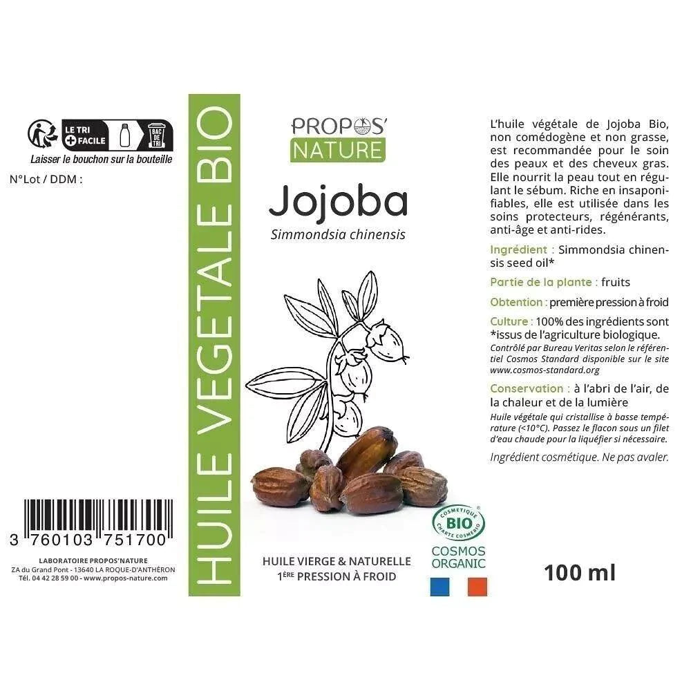 Jojoba Huile Vegetale BIO - SHOPHORSE