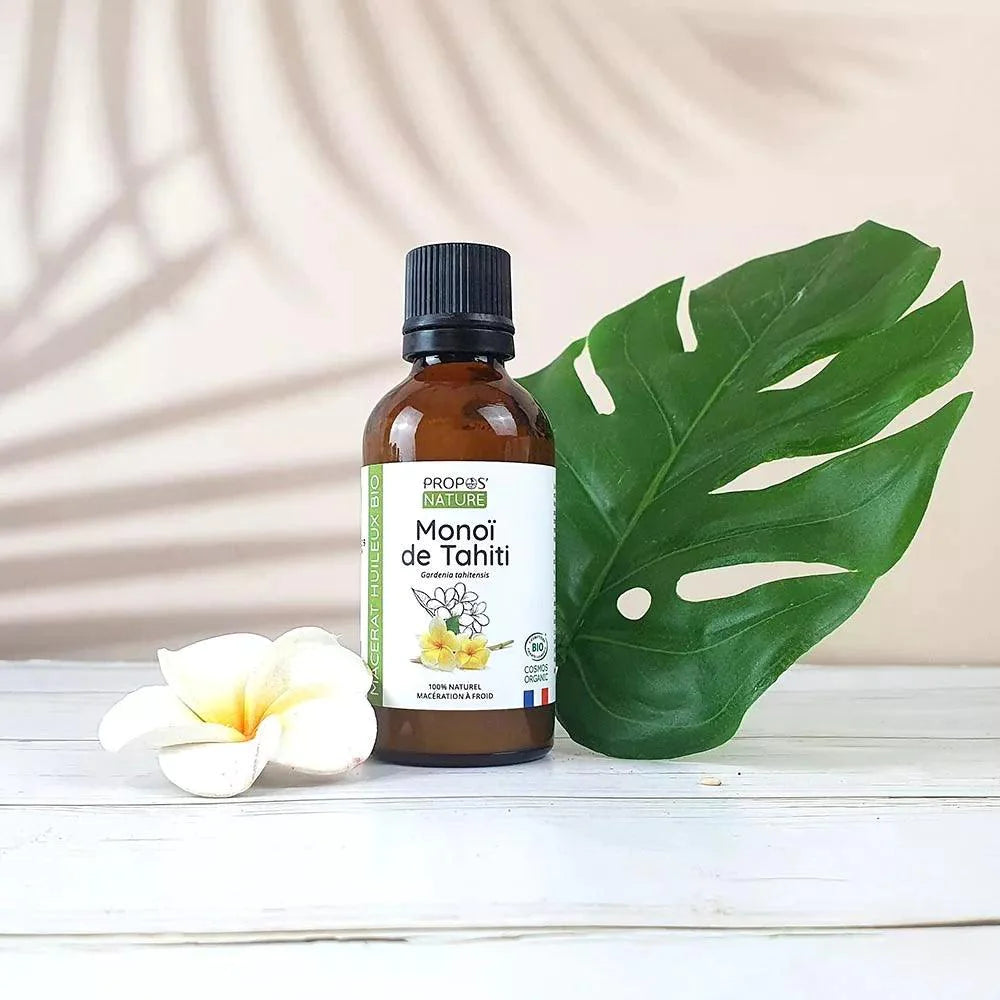 Monoi de Tahiti Macerat d'Huile BIO 50ml - SHOPHORSE