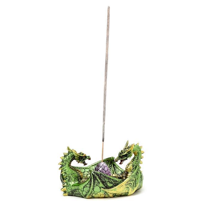 Porte Encens Dragons Vert - SHOPHORSE