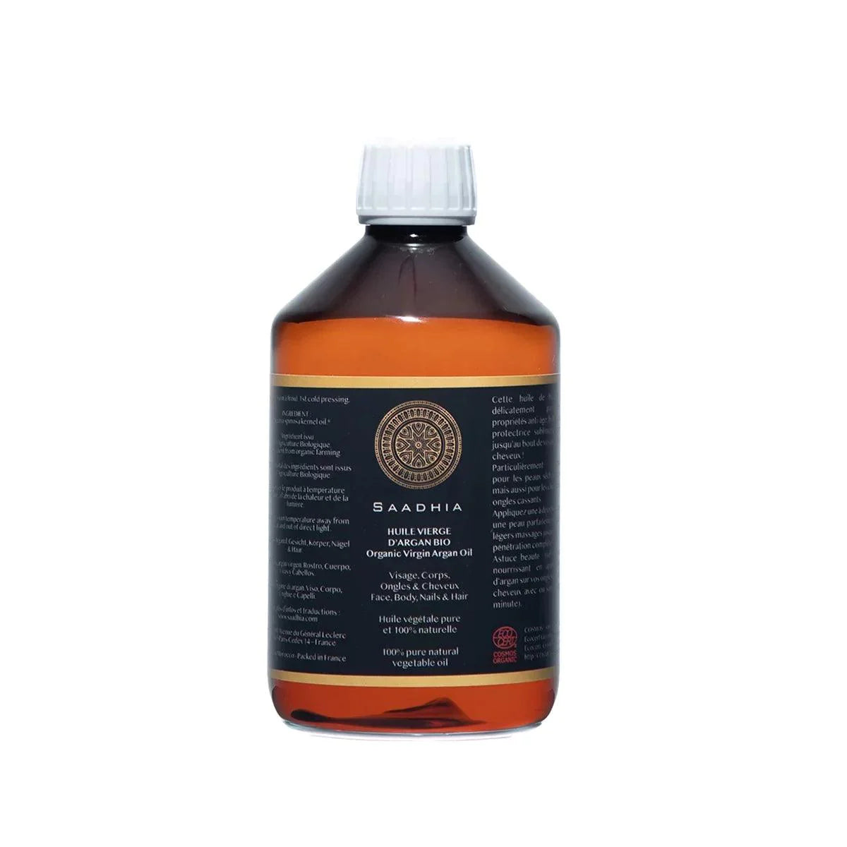 Saadhia Huile Vierge d'Argan Bio - SHOPHORSE