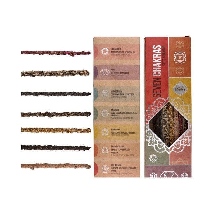 Sagrada Madre Batons D'Encens Seven Chakras - SHOPHORSE