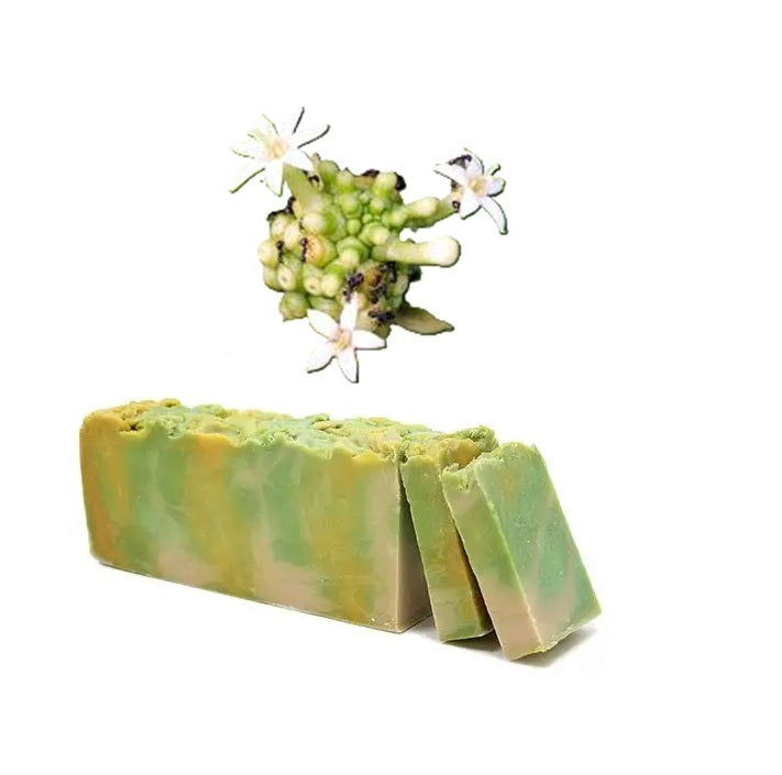 Savon Artisinal Fleur de Noni et Huiles Végétales