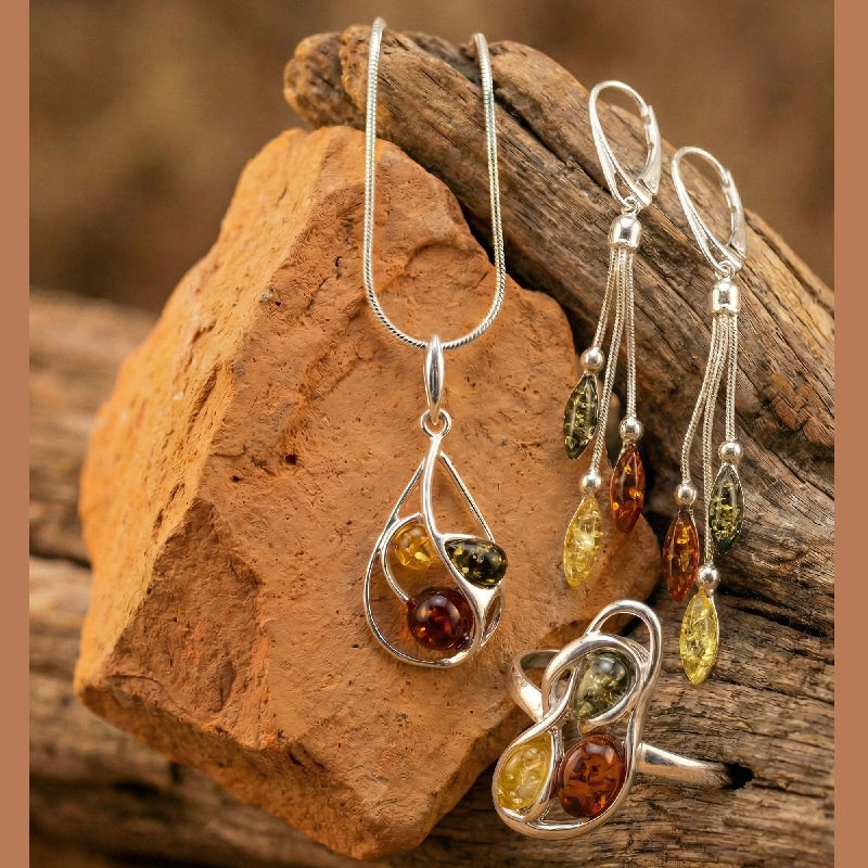 Ambre Bijoux Tricolore