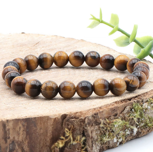 Bracelet Oeil de Tigre A 8mm
