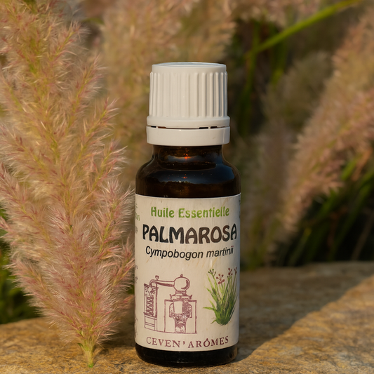 Palmarosa Huile Essentielle HEBBD 20ml