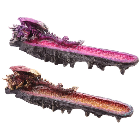 Porte Encens Dragon Geode