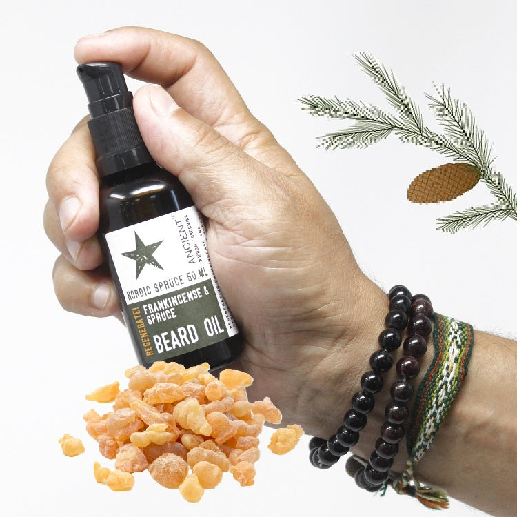 Ancient Wisdom Huile à Barbe - Nordic Spruce - Zenencens