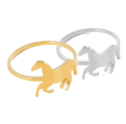 Bague Cheval en Inox - Zenencens