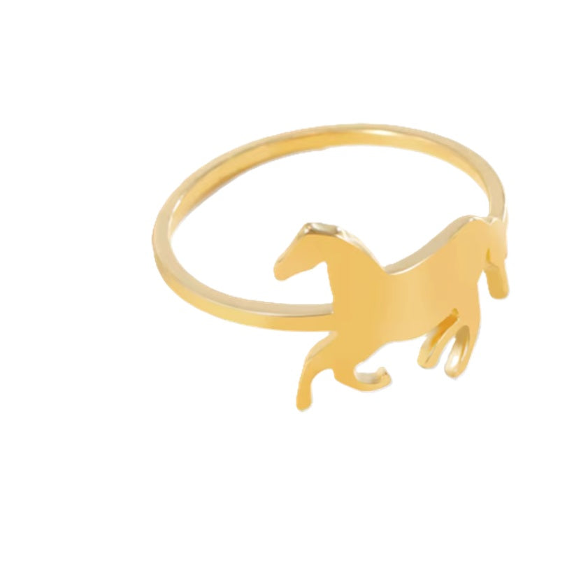Bague Cheval en Inox - Zenencens