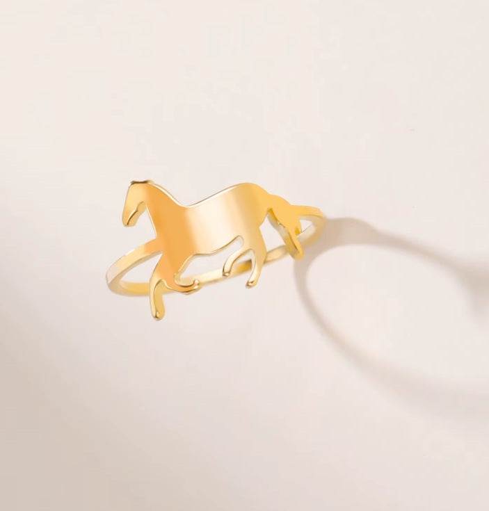 Bague Cheval en Inox - Zenencens