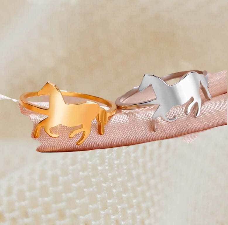 Bague Cheval en Inox - Zenencens