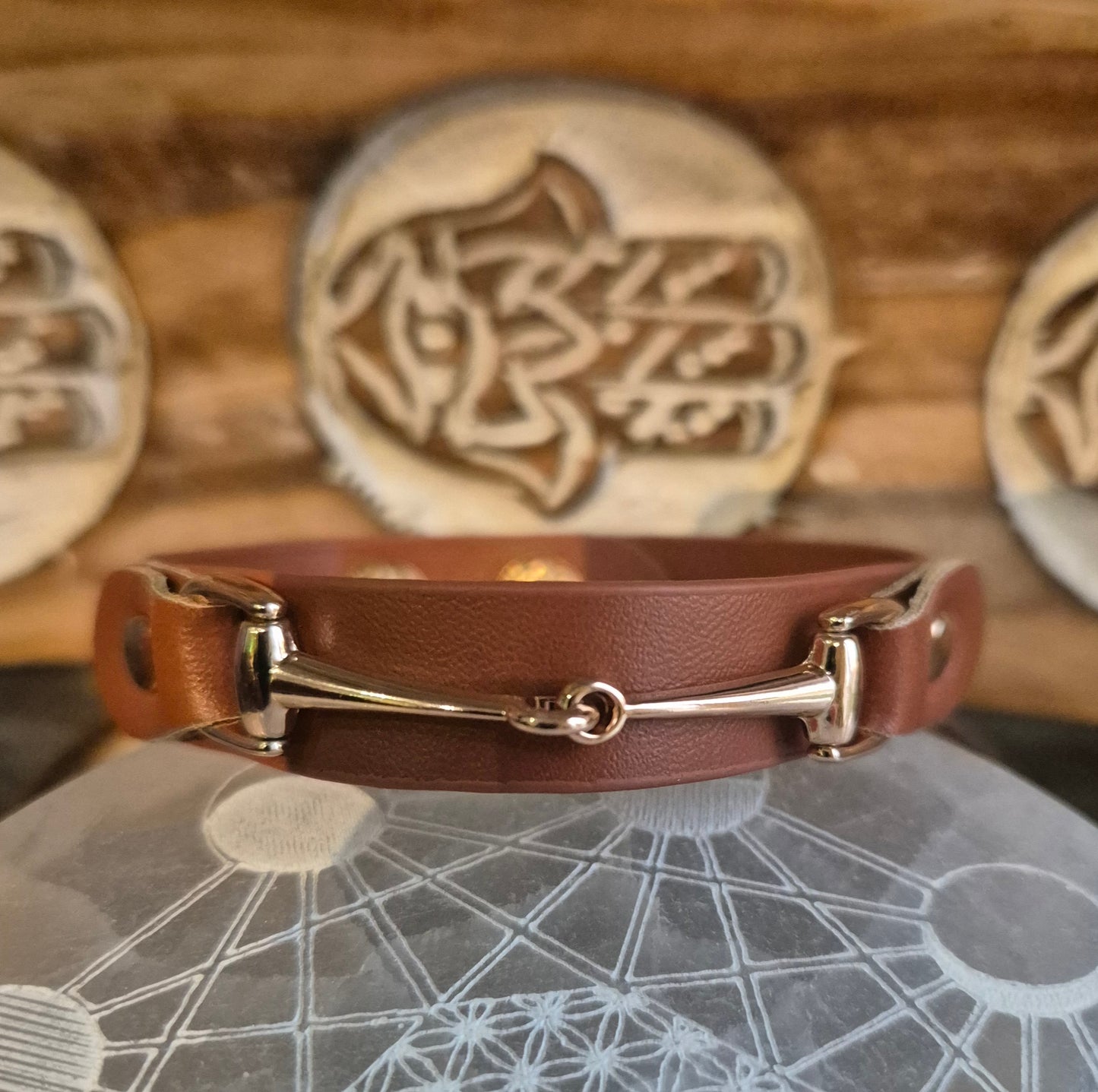 Bracelet Mors en Cuir