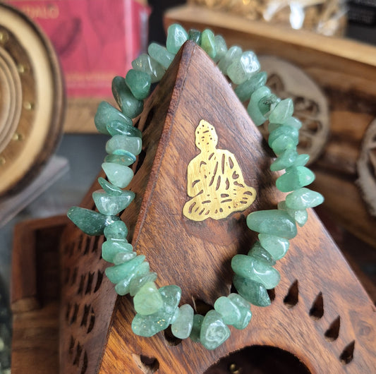 Bracelet Baroque Aventurine Vert