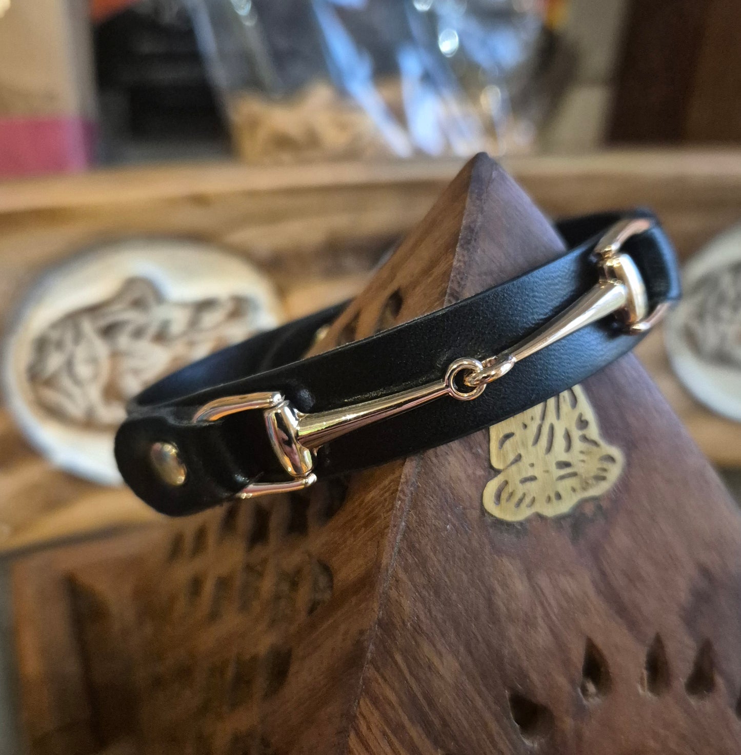 Bracelet Mors en Cuir