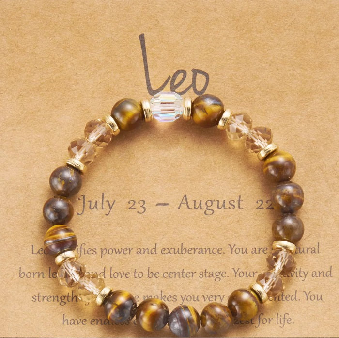 Bracelets Zodiaque Pierres Naturelles et Crystaux - Zenencens